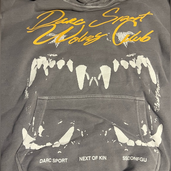 Darc Sport Other - Darc Sport - Out For Blood Pierce Hoodie - Mens XL - NWT - Purple Stone/Gold